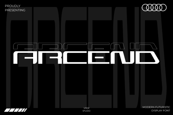 Arcend: The Modern Display Font for Editorial Excellence