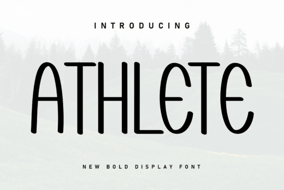 Athlete Font: A Sporty Handwritten Style for Web Design