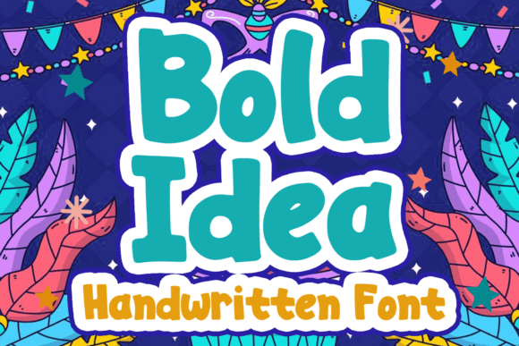 Bold Idea: A Playful Typeface for Vibrant Editorial Design