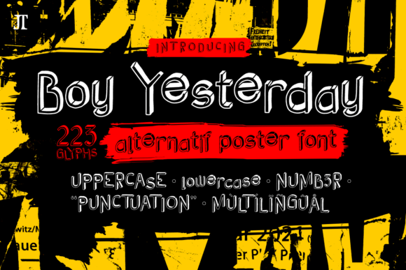 Boy Yesterday: The Perfect Display Font for Modern Web Design