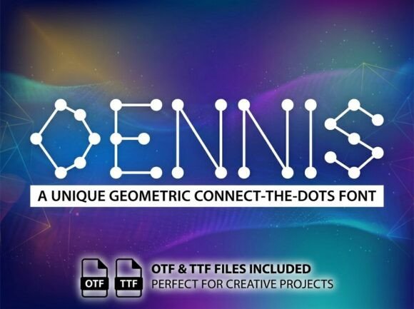 Dennis: A Decorative Display Font for Bold Branding