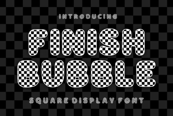 Finish Bubble: The Bold Display Typeface for High-Impact Campaigns