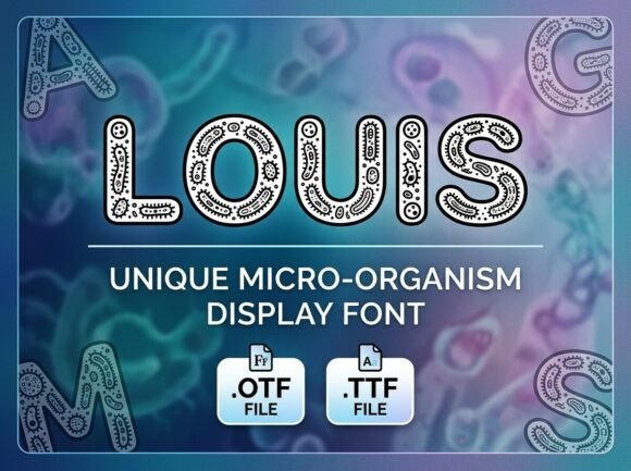 Louis: The Premium Display Font That Elevates Handmade Brands