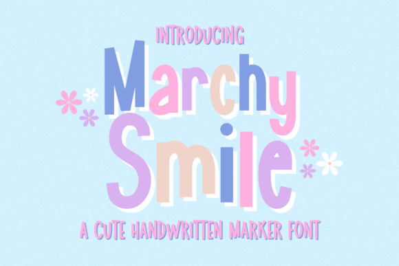 Marchy Smile: The Playful Typeface for Authentic Branding