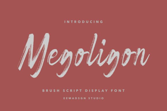 Megoligon: The Handwritten Display Font for Scroll-Stopping Campaigns