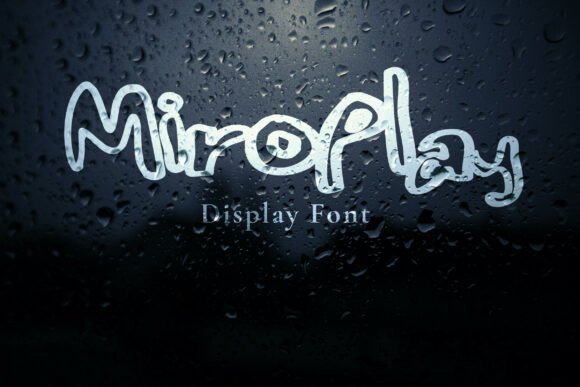 Miroplay Font for Bold Digital Design