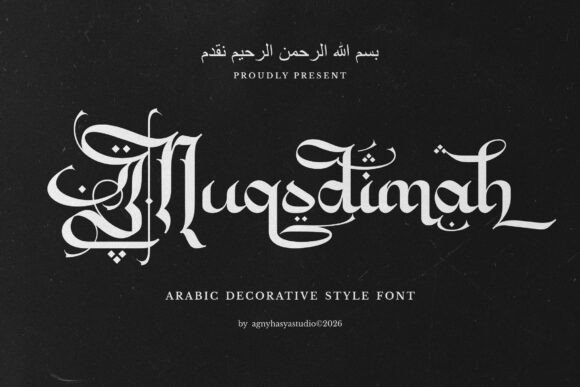 Muqodimah: The Premium Display Font for Scroll-Stopping Brand Content
