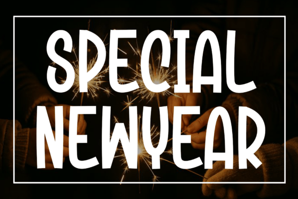 Special Newyear: The Premium Display Font for Modern Branding