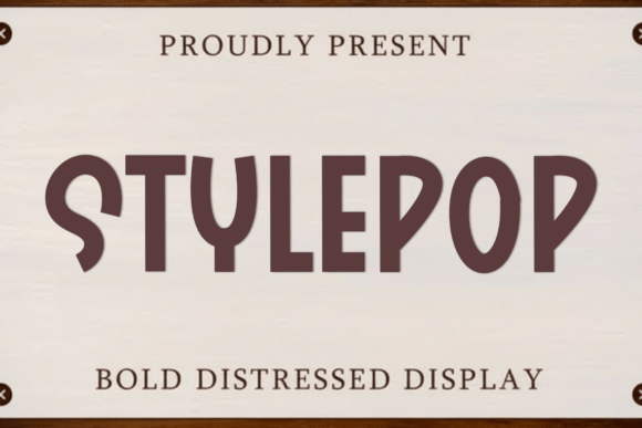 Stylepop: The Friendly Display Typeface for Engaging Campaigns