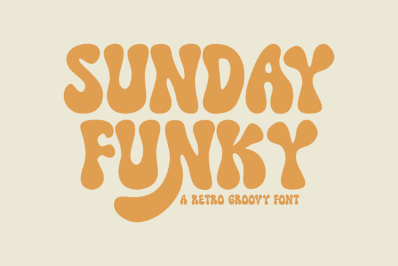 Sunday Funky: The Perfect Display Font for Handmade Crafts