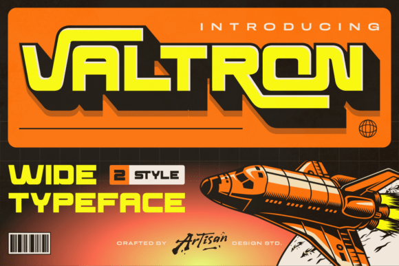 Valtron: The Bold Display Typeface for Modern Web Design