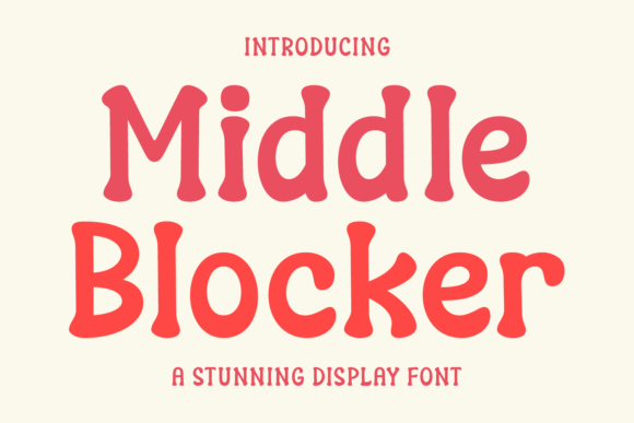 Why Middle Blocker Is the Perfect Display Font for Campaigns