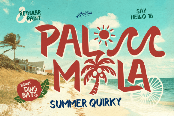 Why Palmila Is the Perfect Display Font for Summer Web Projects