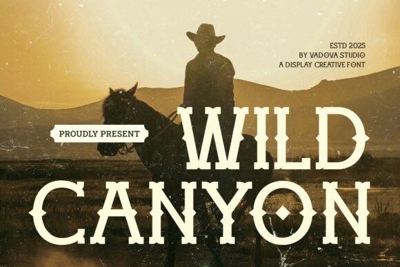 Wild Canyon: The Rugged Typeface That Elevates Small Business Branding