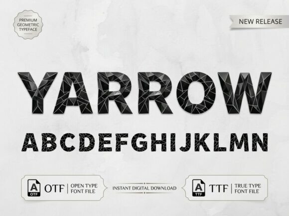 Yarrow Typeface: A Geometric Gem for Modern Web Design