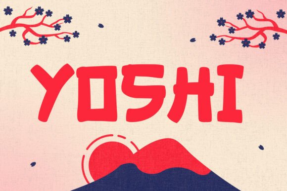 Yoshi: A Font with the Soul of the Samurai